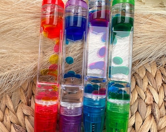 Liquid Bubble Fidget Pen, Anti Stress or Anxiety Ballpoint Pen