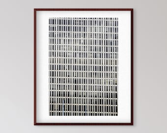 Architectural Facade Photography Print, Abstract Building Art (Digital Download)