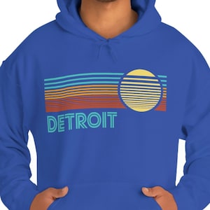 313 Detroit Hoodie Vintage Old English D Area Code' Unisex Baseball T-Shirt