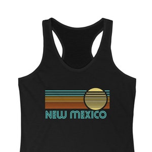 New Mexico Tank Top. Southwest Sun Tanktop. Women&#39;s Running Shirt. 505 Yoga Tank. Modern Apparel. 575 Workout Gear. Pool Coverup.