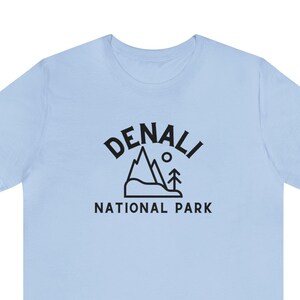 Denali Park T-Shirt. Alaska Outdoors Shirt. Mt. McKinley Gift Apparel. DNP Hiking. Alaskan Climbing Tee. Grizzly Bear Country.