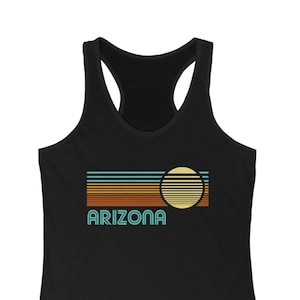Arizona Tank Top. Desert Southwest Tanktop. Women&#39;s Running Shirt. Yoga Tank. AZ Native Apparel. Workout Gear. Girls Trip Tee.