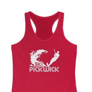 Ski Pickwick Tank Top. Mississippi Water Sports Shirt. Racerback Tank. Tennessee Boating Apparel. Waterski Tee. Alabama Water Skiing.