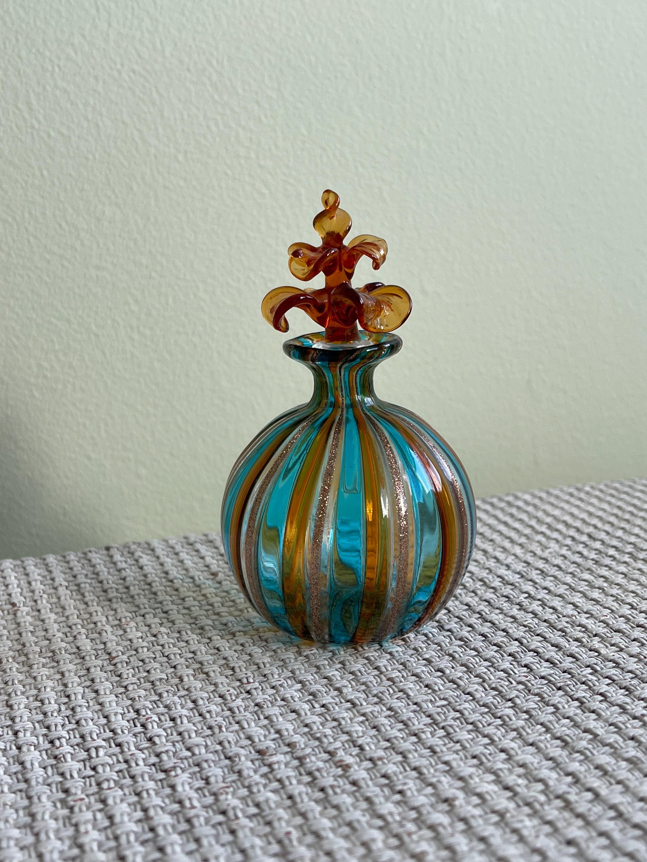 Murano Glass Bottle - Etsy