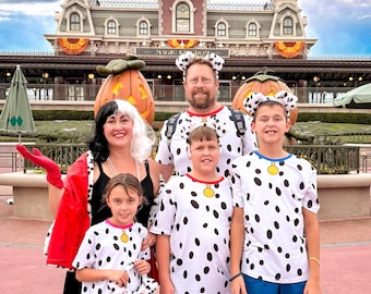 Dalmation Dog Costume Shirt, Dalmations Dog Group Costume