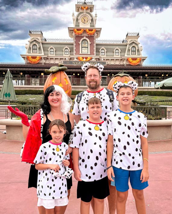 Dalmation Dog Costume Shirt, Dalmations Dog Group Costume