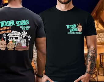Trader Sam's Enchanted Tiki Bar Tee | Vintage Tiki Mug Shirt