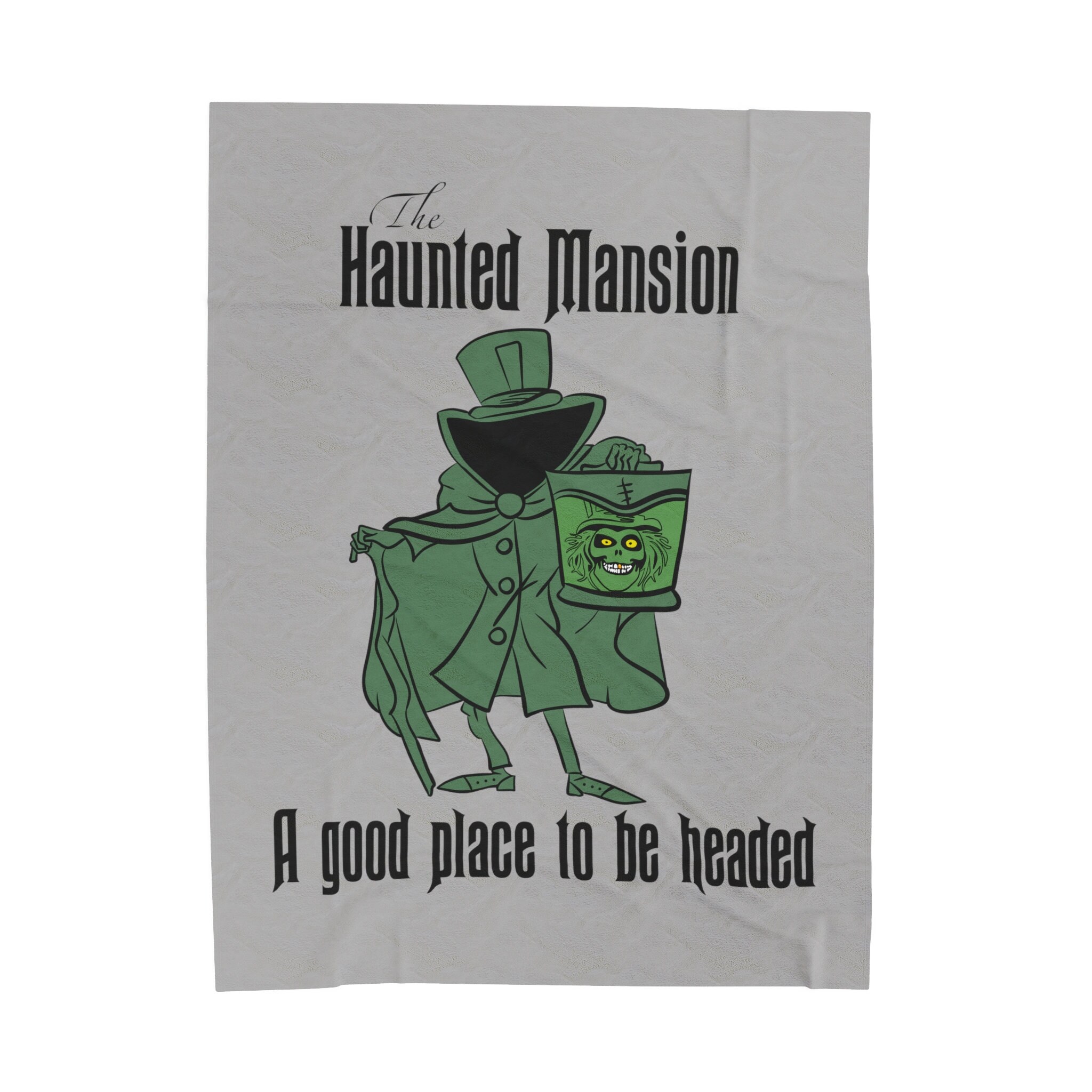 Haunted Mansion Blanket, Haunted Mansion Hatbox Ghost, the Haunted Mansion Blanket, Hatbox Ghost