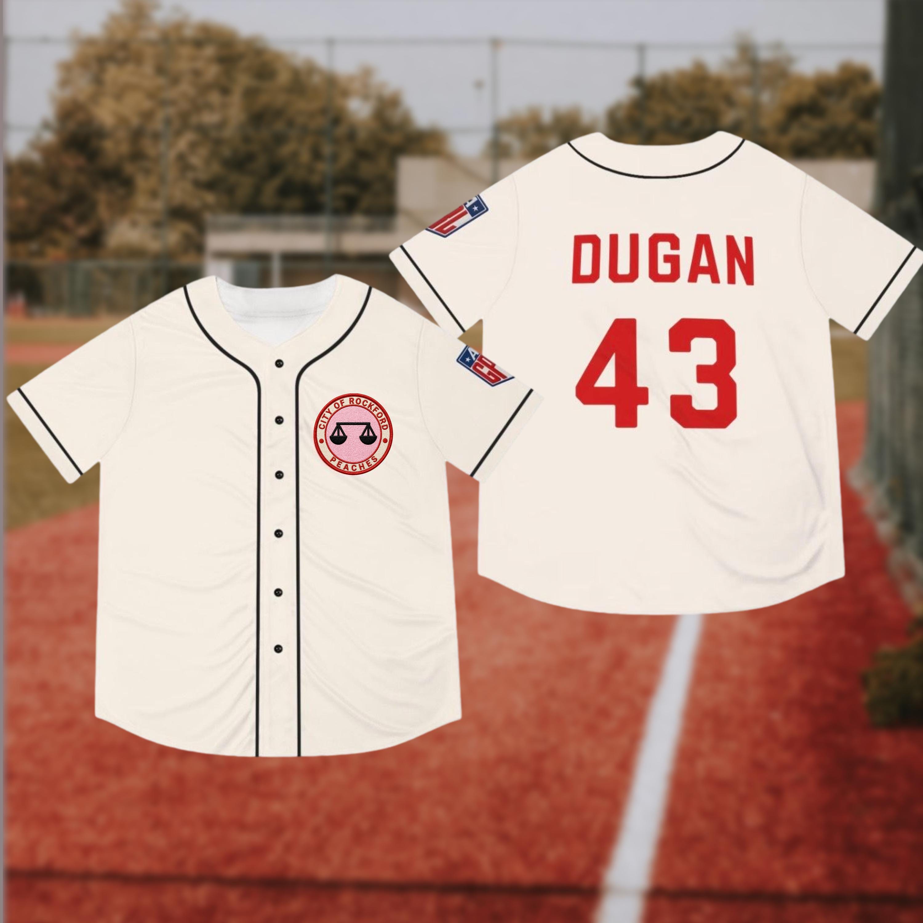 Rockford Peaches Jersey, Jimmy Dugan Baseball Halloween Costume