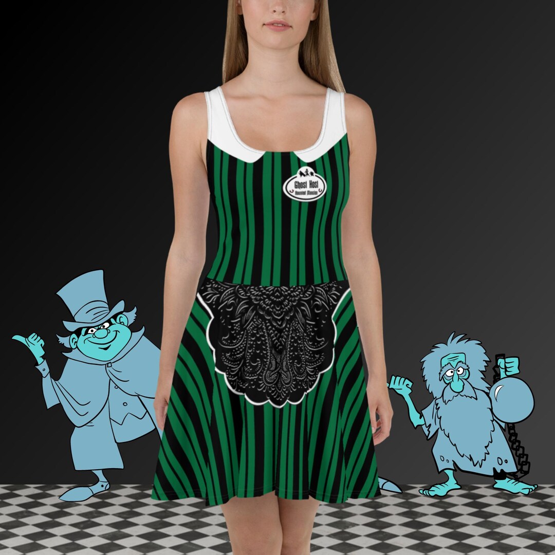 Haunted Doll Print Dress (XS)