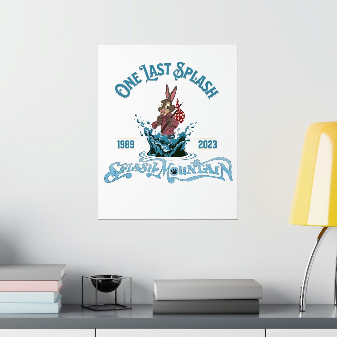 One Last Splash Splash Mountain 2023 Splash Mountain Art Etsy