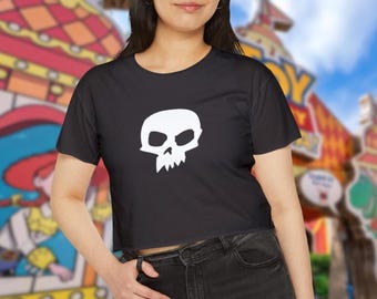 Sid Skull Crop Top | Sid Shirt