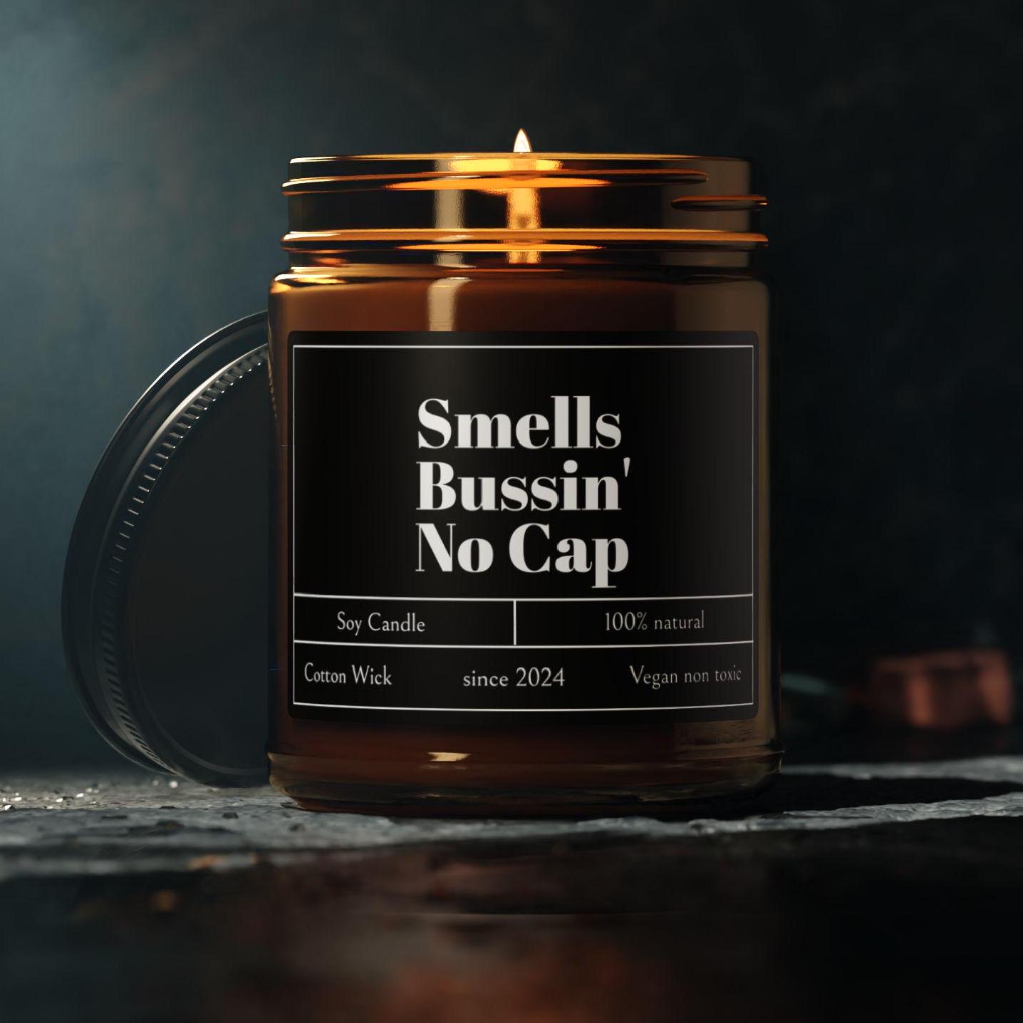 Smells Bussin Soy Candle, Teen Candle, Bedroom Decor, Smells like candle, Teen Birthday Gift, Funny Candle for Teens, Bussin Candle, Rizz em