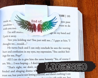 LICENSED Ravenhood Trilogy Merch, Holographic Magnetic Bookmark, Reading Accessory, Bookish Merch, Bookstagram Dark Romance, Flock, Exodus