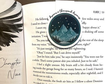 LICENSED Ravenhood Trilogy Merch, Holographic Magnetic Bookmark, Reading Accessory, Bookish Merch, Bookstagram Dark Romance, Flock, Exodus