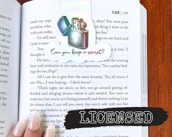 LICENSED Ravenhood Trilogy Merch, Holographic Magnetic Bookmark, Reading Accessory, Bookish Merch, Bookstagram Dark Romance, Flock, Exodus