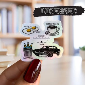 LICENSED Ravenhood trilogy holographic vinyl smut stickers, kindle booktok sticker, bookish merch, bookstagram dark romance, Flock, Exodus