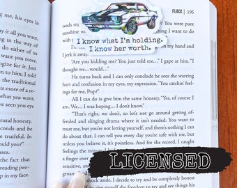 LICENSED Ravenhood Trilogy Merch, Holographic Magnetic Bookmark, Reading Accessory, Bookish Merch, Bookstagram Dark Romance, Flock, Exodus