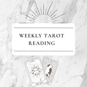 Lectura de tarot semanal: orientación para la semana que viene: pronóstico de tarot de la semana, tarot de la semana completa, tirada de cartas semanal, tarot de la semana que viene