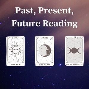 Tarot passé, présent et futur et lecture d'oracles - Tarot à trois cartes, calcul du chemin de vie du tarot, tarot en trois phases, prédiction du futur