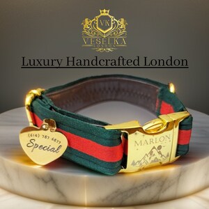Etsy louis vuitton dog collar on sale