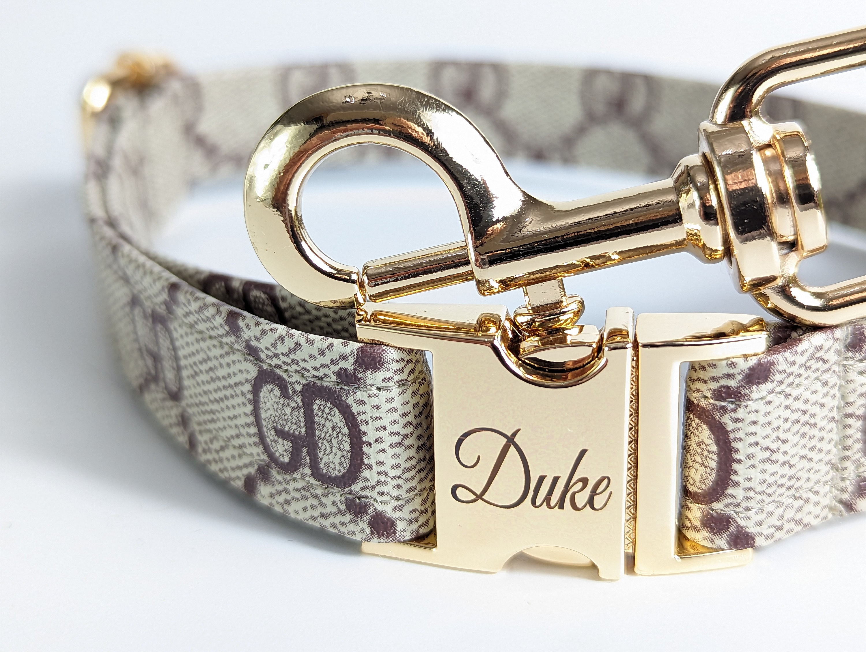 Louis Vuitton Monogram pet collar – Fancy Lux