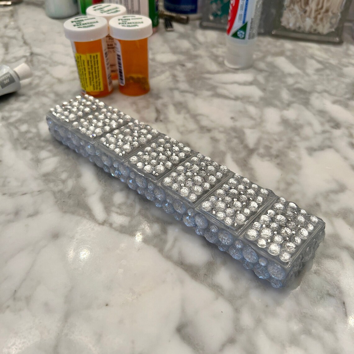 Bejeweled Days of the Week Pill Box Etsy