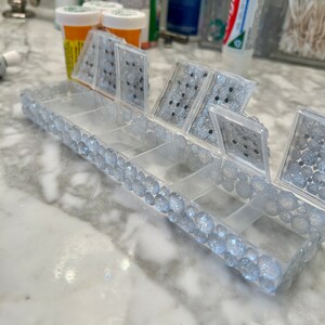 Bejeweled Days of the Week Pill Box - Etsy