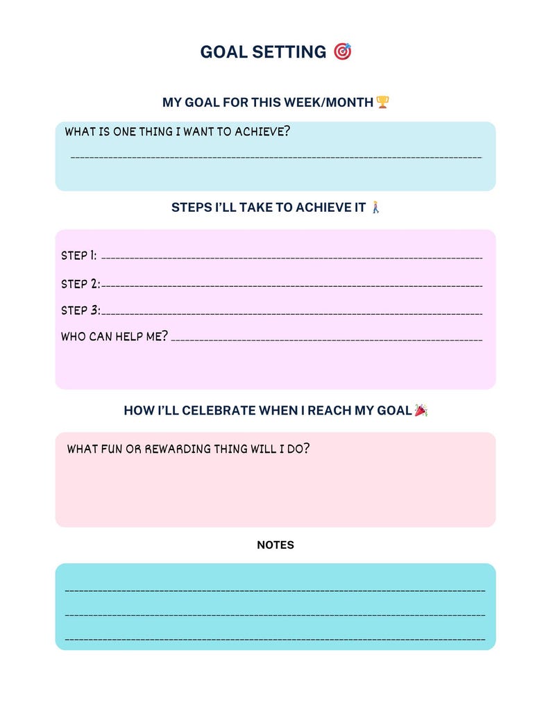Growth Mindset Journal for Kids | Daily Positive Affirmations ...