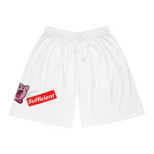 Kirby sufficiente, parodia suprema, pantaloncini da basket