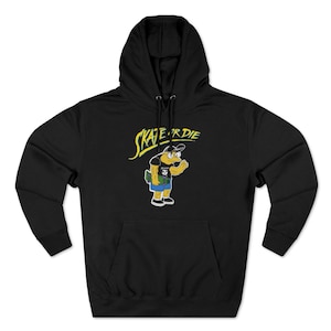 Skate oder Die. Bart Maulwurf Hoodie