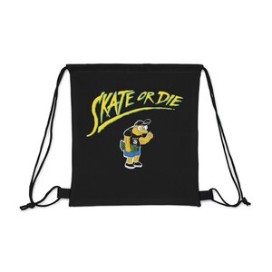 Skate or Die. Bart Maulwurf Turnbeutel