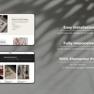 WordPress-thema, Elementor-sjabloon, WooCommerce WordPress, marketingbureau, website voor coaches, WooCommerce, Elementor-websitesjabloon afbeelding 3
