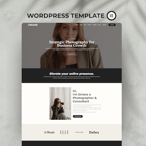WordPress Theme, Elementor Website Template, Woocommerce Wordpress Themes, Marketing Agency, Coach website, Website, Professional Theme
