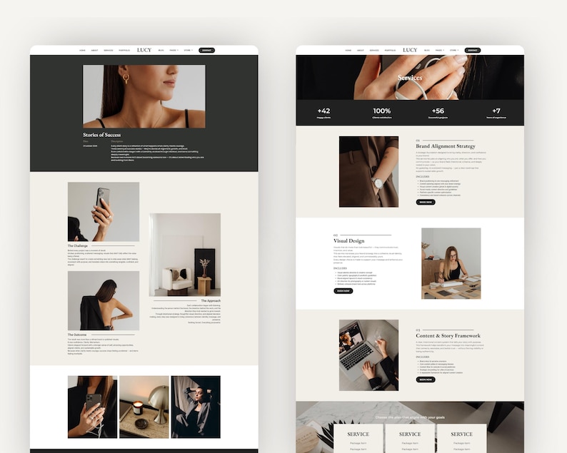 WordPress Theme, Elementor Website Template, Woocommerce Wordpress Themes, Marketing Agency, Coach website, Website, Professional Theme image 5