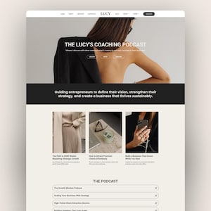 WordPress Theme, Elementor Website Template, Woocommerce Wordpress Themes, Marketing Agency, Coach website, Website, Professional Theme image 12