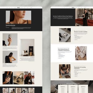WordPress-thema, Elementor-sjabloon, WooCommerce WordPress, marketingbureau, website voor coaches, WooCommerce, Elementor-websitesjabloon afbeelding 10