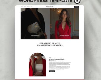 WordPress-thema, Elementor-sjabloon, WooCommerce WordPress, marketingbureau, website voor coaches, WooCommerce, Elementor-websitesjabloon