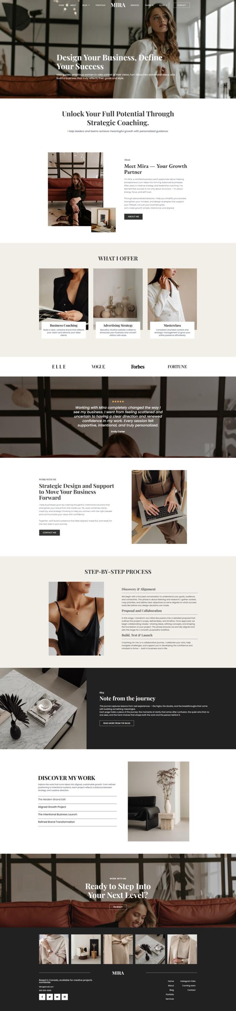 WordPress-thema, Elementor-sjabloon, WooCommerce WordPress, marketingbureau, website voor coaches, WooCommerce, Elementor-websitesjabloon afbeelding 2