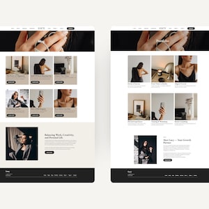 WordPress Theme, Elementor Website Template, Woocommerce Wordpress Themes, Marketing Agency, Coach website, Website, Professional Theme image 11