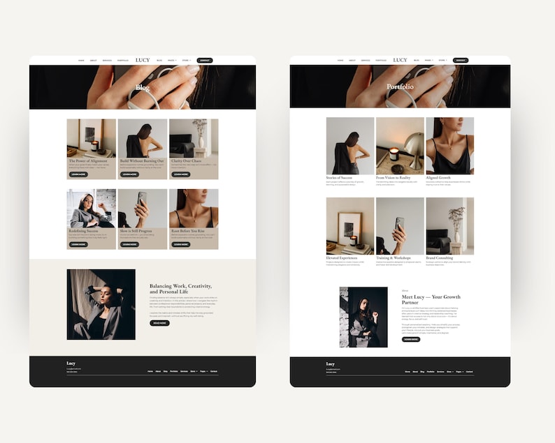 WordPress Theme, Elementor Website Template, Woocommerce Wordpress Themes, Marketing Agency, Coach website, Website, Professional Theme image 11