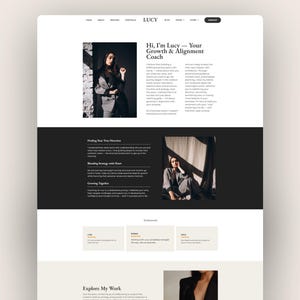 WordPress Theme, Elementor Website Template, Woocommerce Wordpress Themes, Marketing Agency, Coach website, Website, Professional Theme image 3