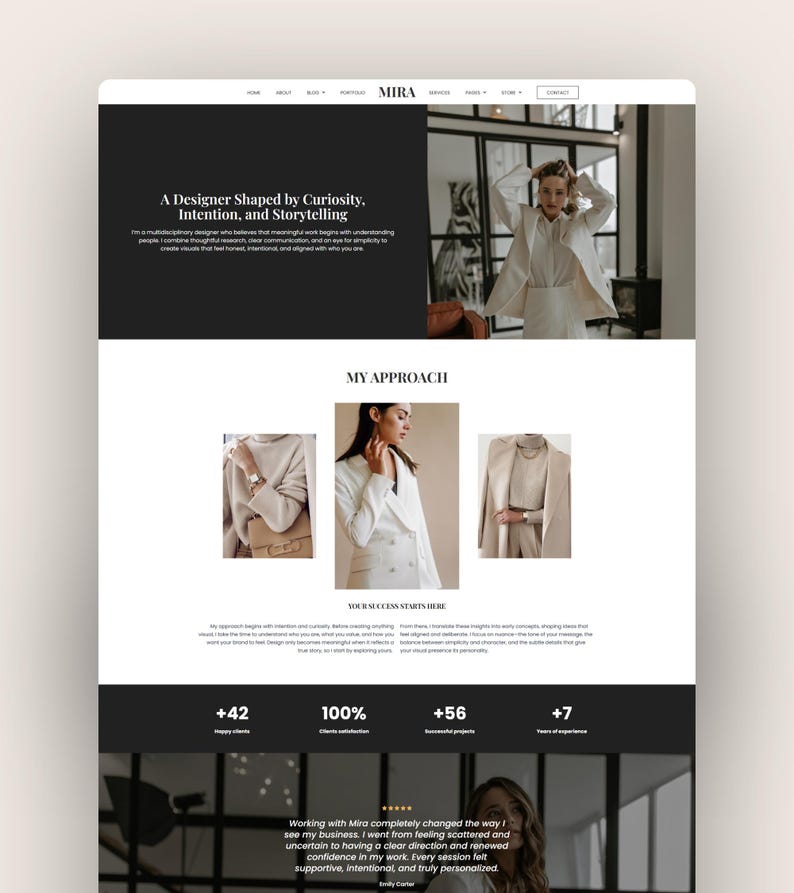 WordPress-thema, Elementor-sjabloon, WooCommerce WordPress, marketingbureau, website voor coaches, WooCommerce, Elementor-websitesjabloon afbeelding 5