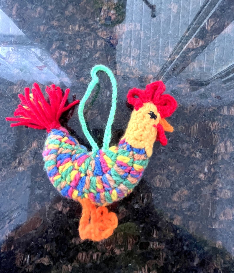 Crochet Rooster Pattern Instant Download Step by Step Tutorial - Etsy
