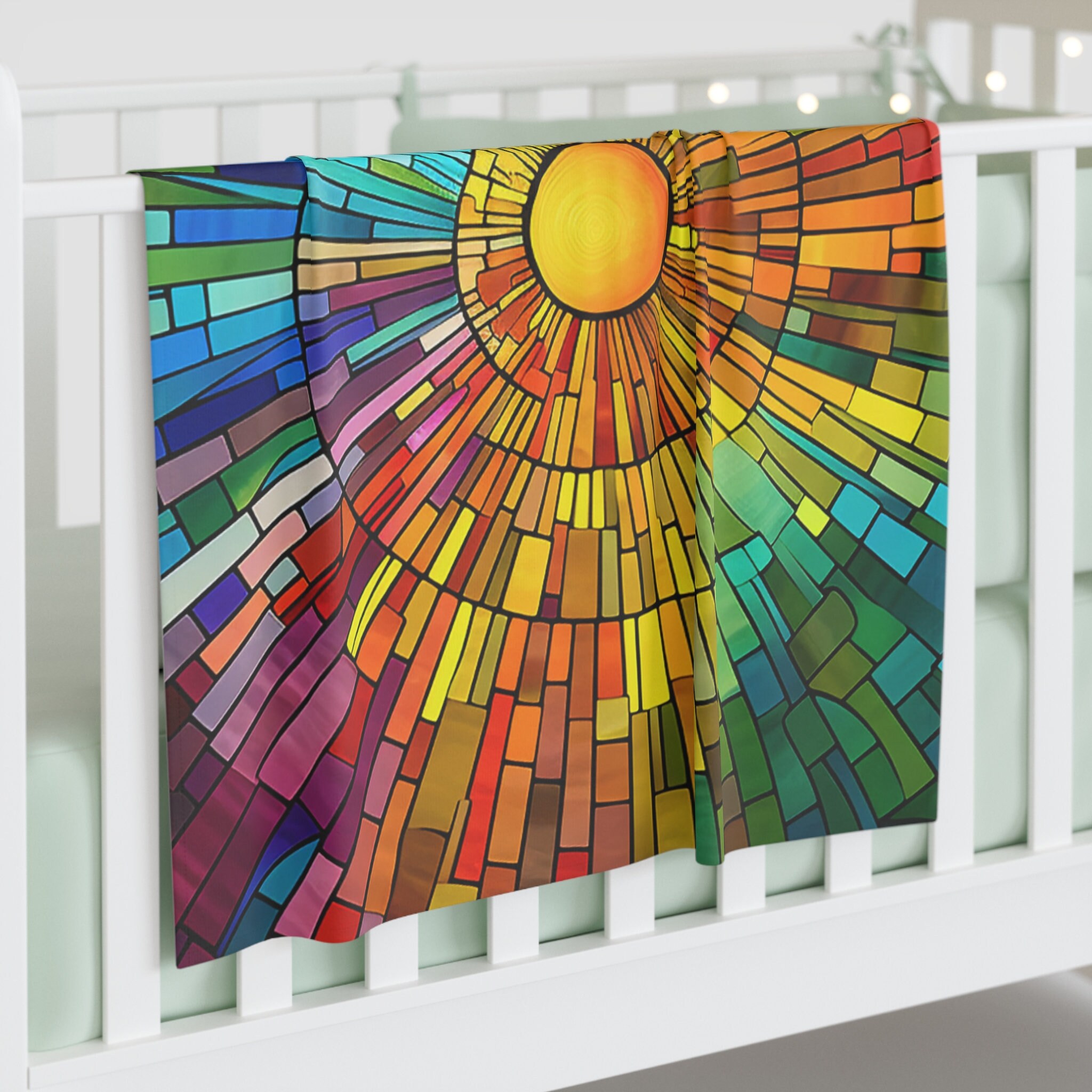 Rainbow Baby Swaddle Blanket, Rainbow Baby Blankie, Primary Colored