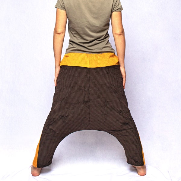Harem pants for women. Psy trance clothing, rave or festival outfit for alternative fashion