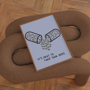 Disco Ball Pills Art Print: Dopamine Decor (Digital Download)