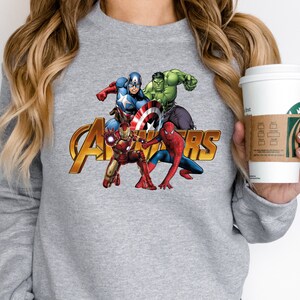 Avengers Heroes PNG, Superheroes Shirt Sublimation PNG, Heroes Design ...