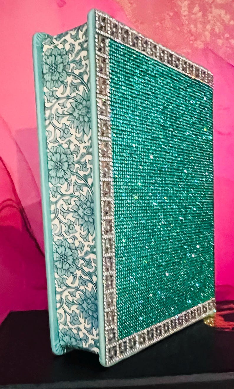Teal Crystal KJV Bible, My Creative Bible, Coloring Journal - Etsy