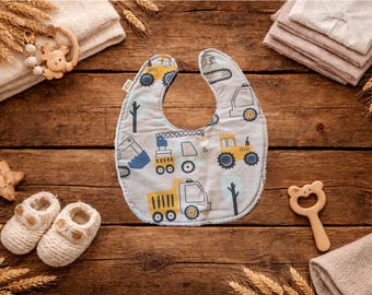 Babero de bebé de tela de rizo